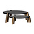 Salontafel Alexander Jones charcoal (Brody) (Set of 2)