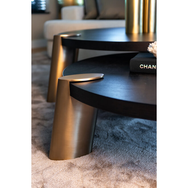 Salontafel Alexander Jones charcoal (Brody) (Set of 2)