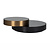 Salontafel Alexander Jones black/gold (Slice)