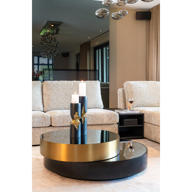 Salontafel Alexander Jones black/gold (Slice)