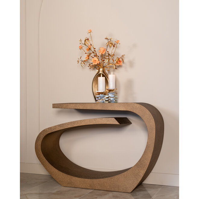 Console Alhambra brushed gold