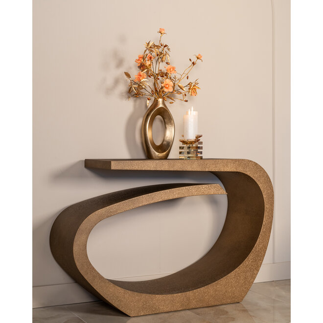 Console Alhambra brushed gold
