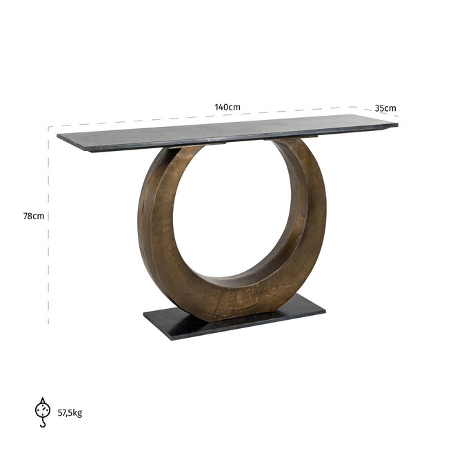 Console Luna gold