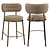 Counterstoel Encanto brown tweed