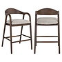 Counterstoel Mihara mocca fancy fire retardant