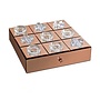 Decoratief spel Victoria brown Tic-Tac-Toe
