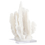 Decoratief object Lilly white coral look