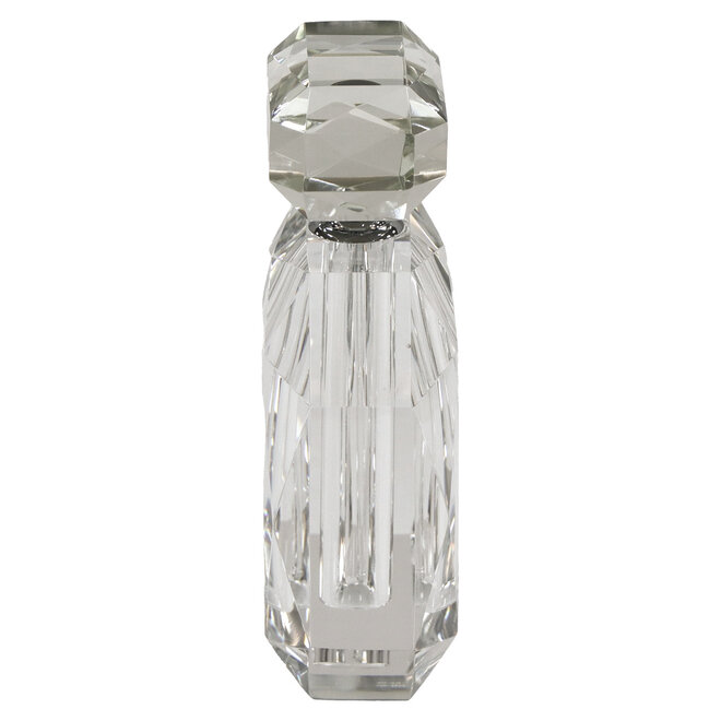 Decoratief object Khloe clear transparent perfume bottle