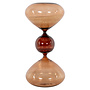 Decoratief object Elba brown hourglass large
