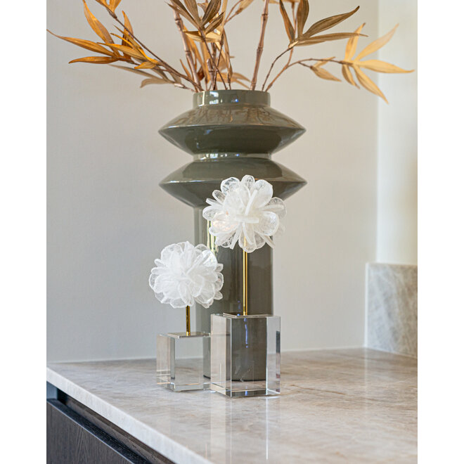 Decoratief object Eline white small
