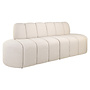 Eetkamer bank Landmark lodge desert straight - fully upholstered (Set of 2)
