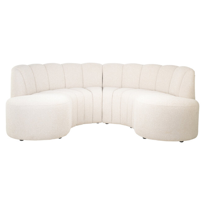 Eetkamer bank Landmark lodge desert round - fully upholstered (Set of 2)