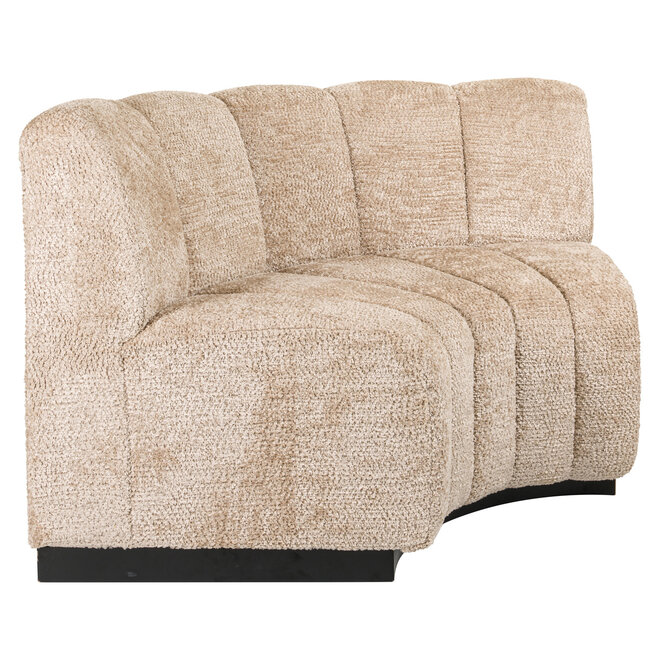 Eetkamer bank Hillpark lovely beige round corner