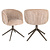 Eetkamerstoel Cassi sand soft swivel