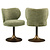 Eetkamerstoel Amely pistache softweave swivel