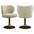 Eetkamerstoel Amely natural softweave swivel