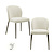 Eetkamerstoel Stacker biscotti fire retardant (Set of 2)