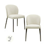 Eetkamerstoel Stacker biscotti fire retardant (Set of 2)