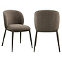 Eetkamerstoel Gandy brown chunky