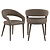 Eetkamerstoel Gia brown chunky