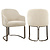 Eetkamerstoel Hadley natural boldweave fire retardant