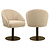 Eetkamerstoel Beverly natural fancy swivel