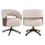 Eetkamerstoel Pollux lodge desert walnut - swivel