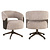 Eetkamerstoel Pollux be easy sand oak - swivel