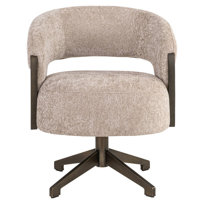 Eetkamerstoel Pollux be easy sand oak - swivel