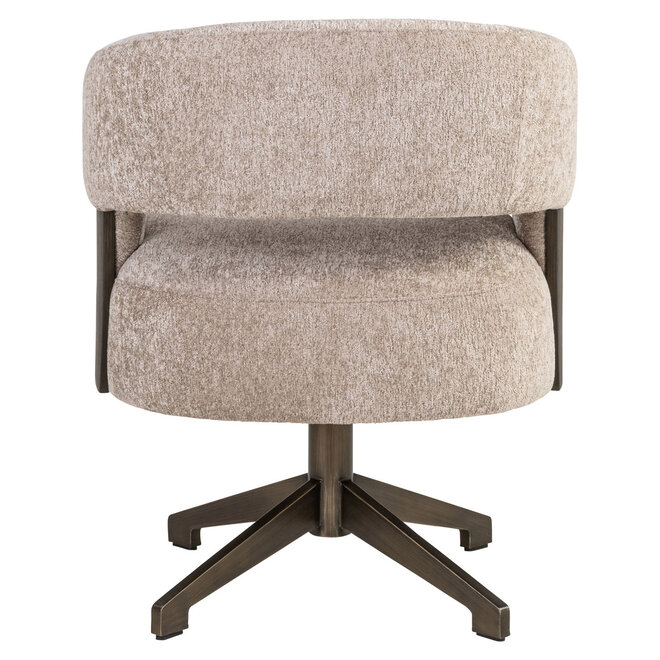 Eetkamerstoel Pollux be easy sand oak - swivel