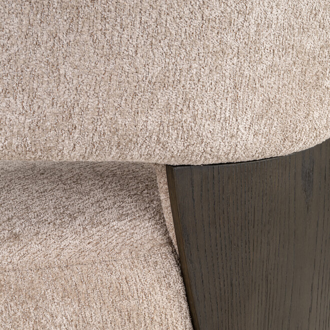 Eetkamerstoel Pollux be easy sand oak - swivel