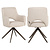 Eetkamerstoel Ginerva biscotti swivel
