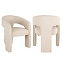 Eetkamerstoel Belle biscotti fire retardant