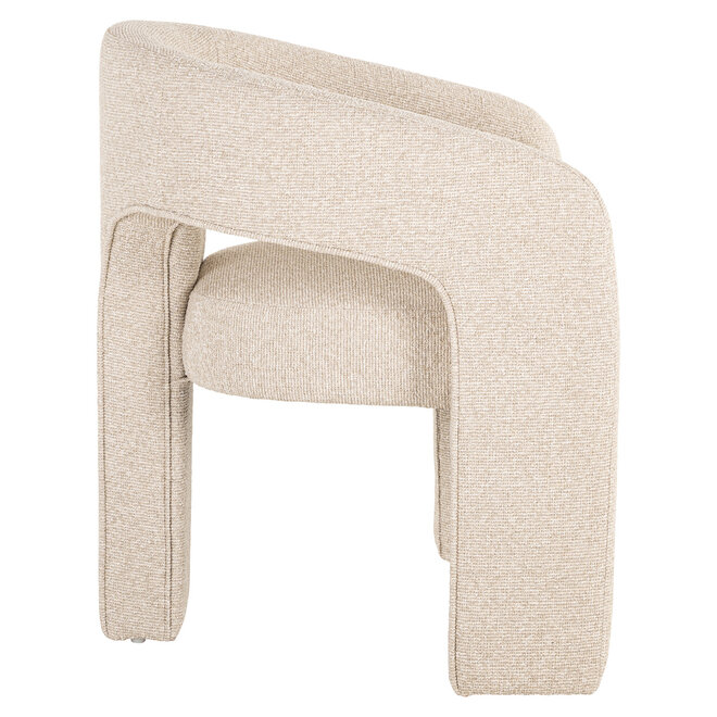 Eetkamerstoel Belle biscotti fire retardant