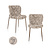 Eetkamerstoel Odarby brown omara (Set of 2)