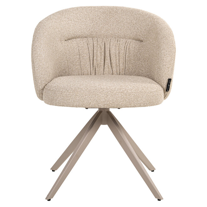 Eetkamerstoel Olivia biscotti swivel
