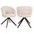 Eetkamerstoel Serenity niagara beige swivel fire retardant