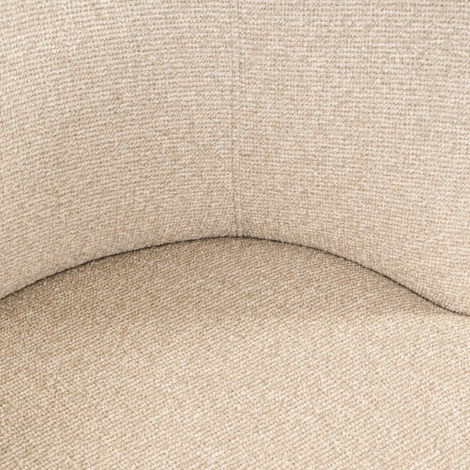 Eetkamerstoel Alexis biscotti swivel