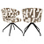 Eetkamerstoel Milly moss graffic swivel