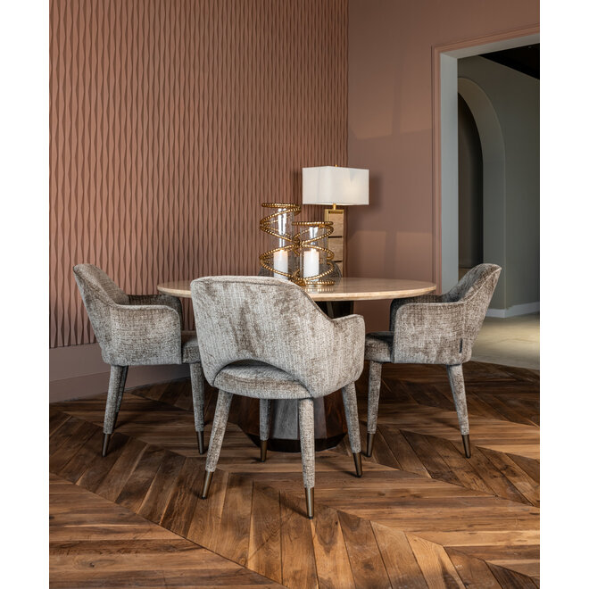 Eetkamerstoel Donnatella niagara stone fire retardant