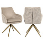 Eetkamerstoel Lisonne trendy nature swivel