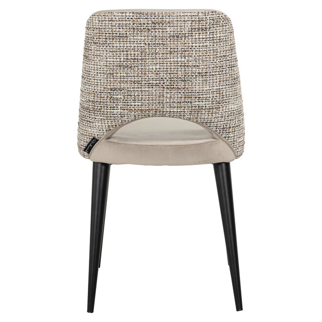 Eetkamerstoel Tabitha trendy nature fire retardant (Set of 2)