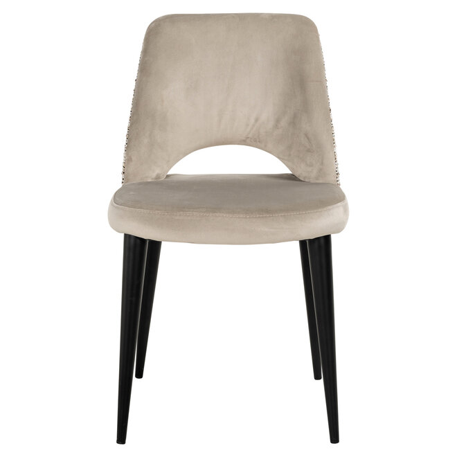 Eetkamerstoel Tabitha trendy nature fire retardant (Set of 2)