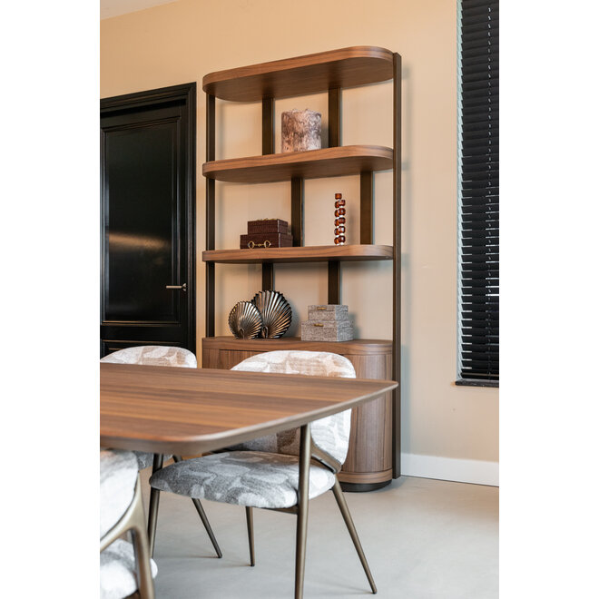 Eettafel Windsor walnut 230