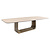 Eettafel Maxfield beige 300