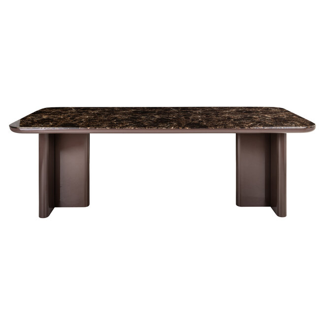 Eettafel Almundi chocolat brown 230