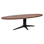 Eettafel Stafford spicebrown oval 280