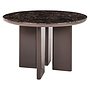 Eettafel Almundi chocolat brown 120Ø