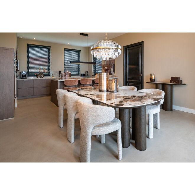 Eettafel Langford brown 230