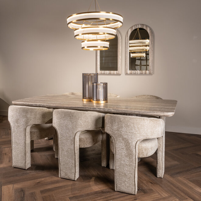 Eettafel Dulce grey 225 (denizly)